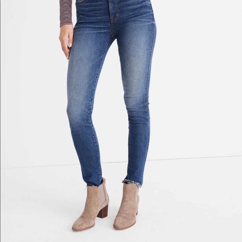 Madewell 10” Highrise Skinny Jeans Brockto…